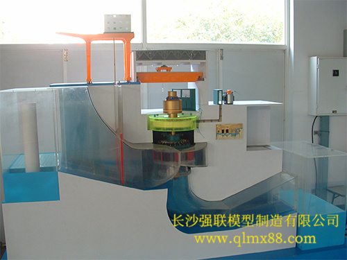 軸流轉(zhuǎn)漿式水輪機(jī)組模型 軸流轉(zhuǎn)漿式水輪機(jī)組模型